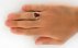 انگشتر عقیق یمنی قرمز سرخ خوش رنگ مردانه دست ساز-8