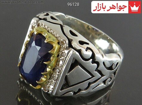 انگشتر سنگ ماه تولد آذر مردانه