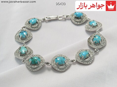 دستبند سنگ ماه تولد آبان زنانه