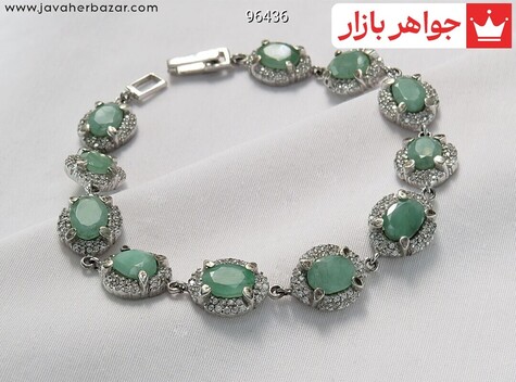 دستبند سنگ ماه تولد اردیبهشت زنانه