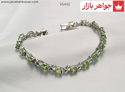 دستبند سنگ ماه تولد آذر زنانه
