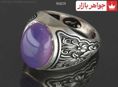 انگشتر سنگ ماه تولد آبان مردانه
