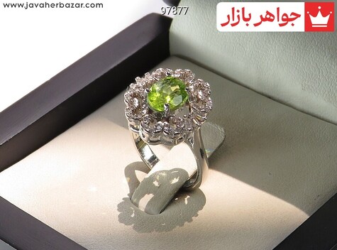 انگشتر سنگ ماه تولد آبان زنانه