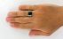 انگشتر عقیق سیاه طرح بهنام مردانه دست ساز-7