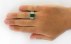 انگشتر عقیق سبز دست ساز مردانه دست ساز-7