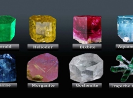 سنگ بریل انواع گوناگونی دارد که معروفترین و گرانترین نوع آن، زمرد سبز است.