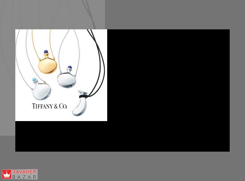 جواهرات کمپانی تیفانی طراحی شده به شکل بطری