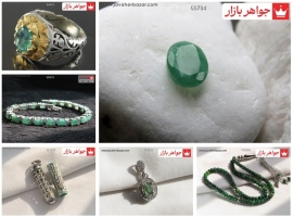 سنگ زمرد به رنگ ، سبز سیر است. به طوریکه رنگ سبز سیر سنگ زمرد با ناخالصی بالا ، ارزش بیشتری نسبت به رنگ روشن تر خود دارد.